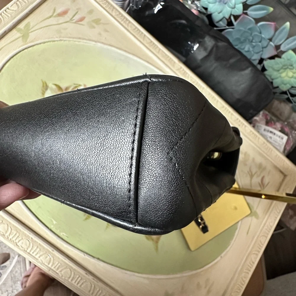 Chanel Chevron Envelope Flap Bag – Black Lambskin – Gold Hardware‎